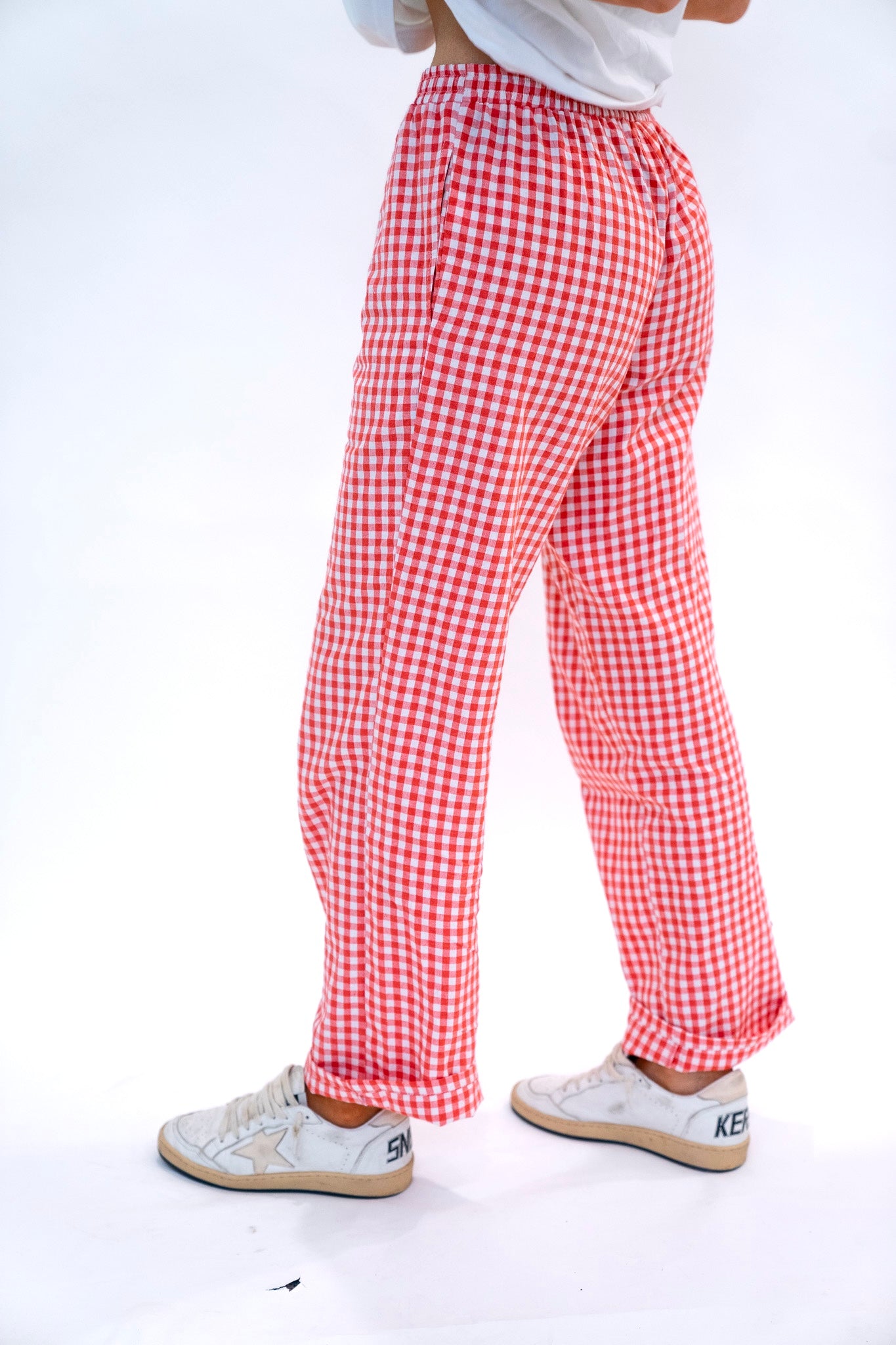 Gingham Checkered Pants (Multiple Colors)