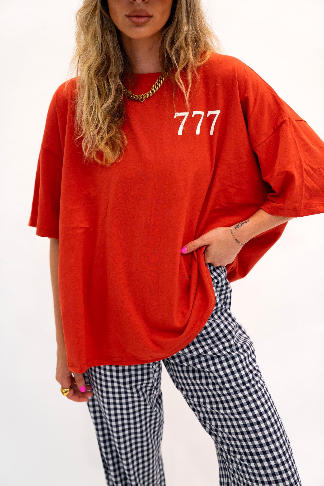 Angel Numbers Oversized Tee