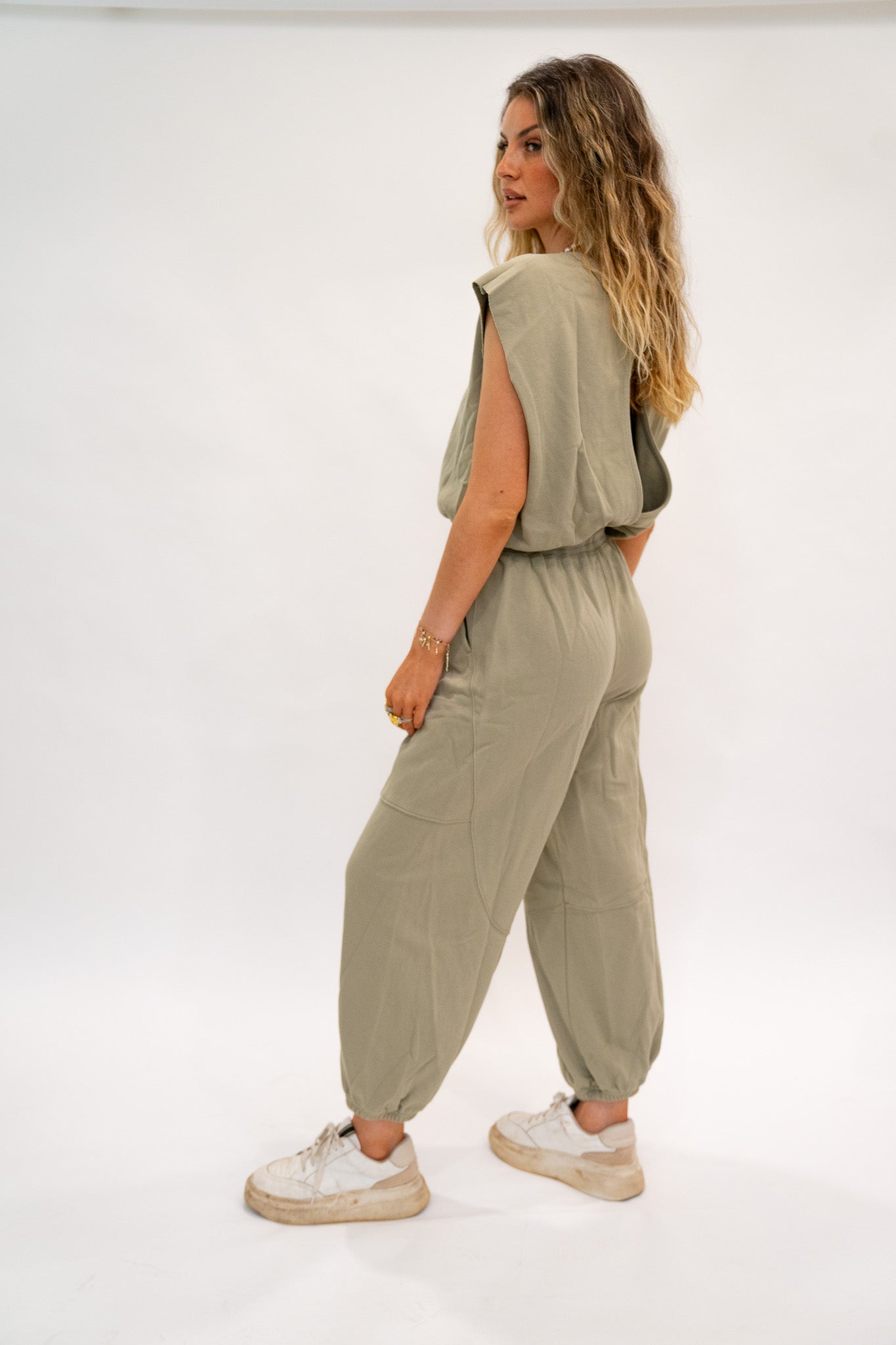 French Terry Jumpsuit (Multiple Colors)