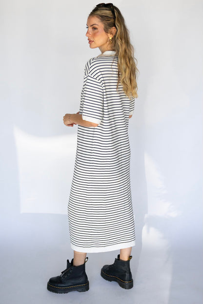 The Ivory Collard Dress