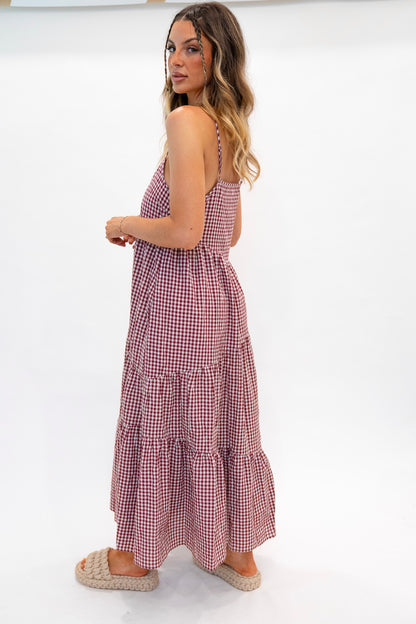 Gingham Checkered Dress