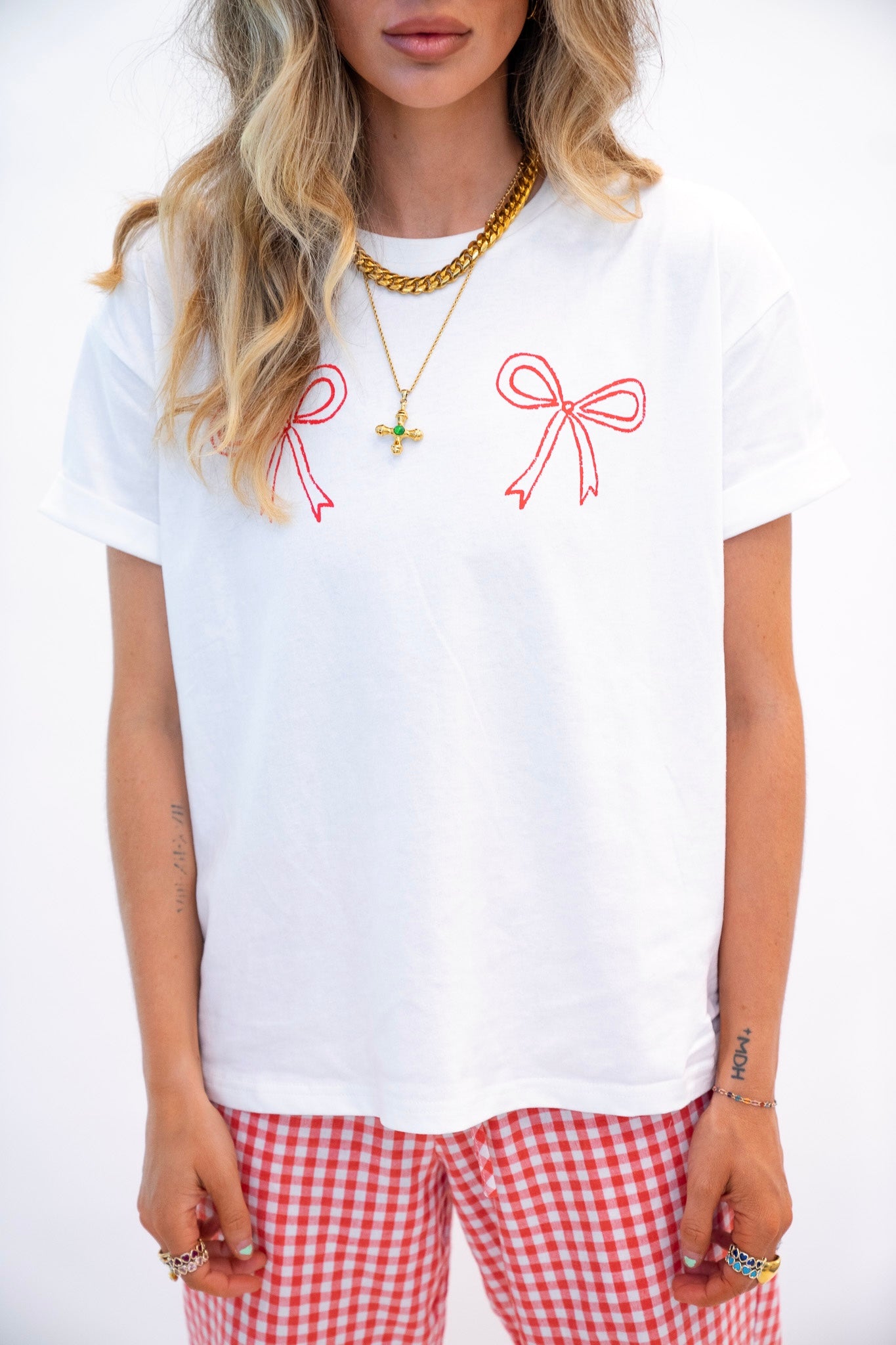 Red Ribbon T-shirt